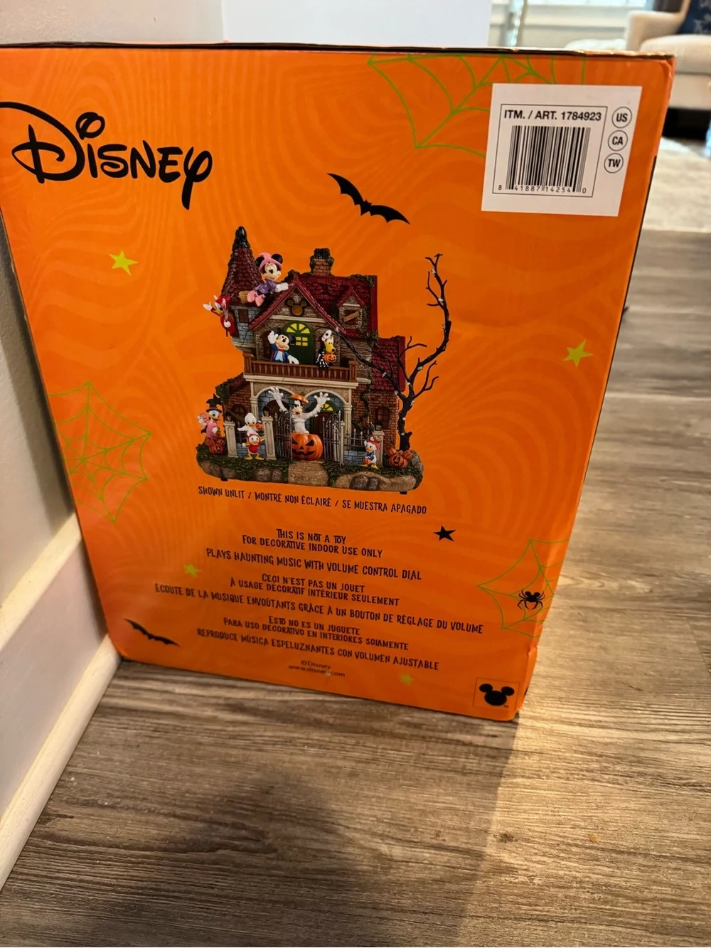 Disney Halloween Party House with Lights and Music - New In Box